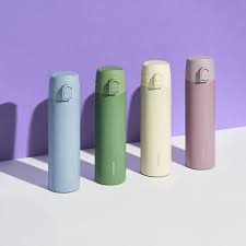 락 버튼텀블러 400ml 아이보리